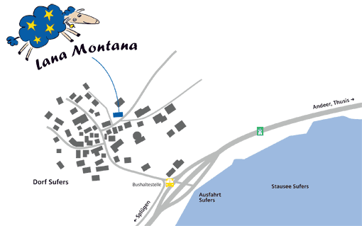 Ortsplan Sufers